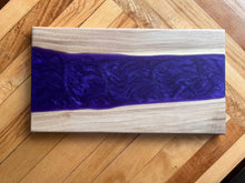 Load image into Gallery viewer, Charcuterie Boards - Wood with Epoxy Swirl River