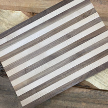Load image into Gallery viewer, Maple and Walnut Cutting Board