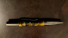 Load image into Gallery viewer, Bella Gun Metal Twist Rollerball Pens - Handmade