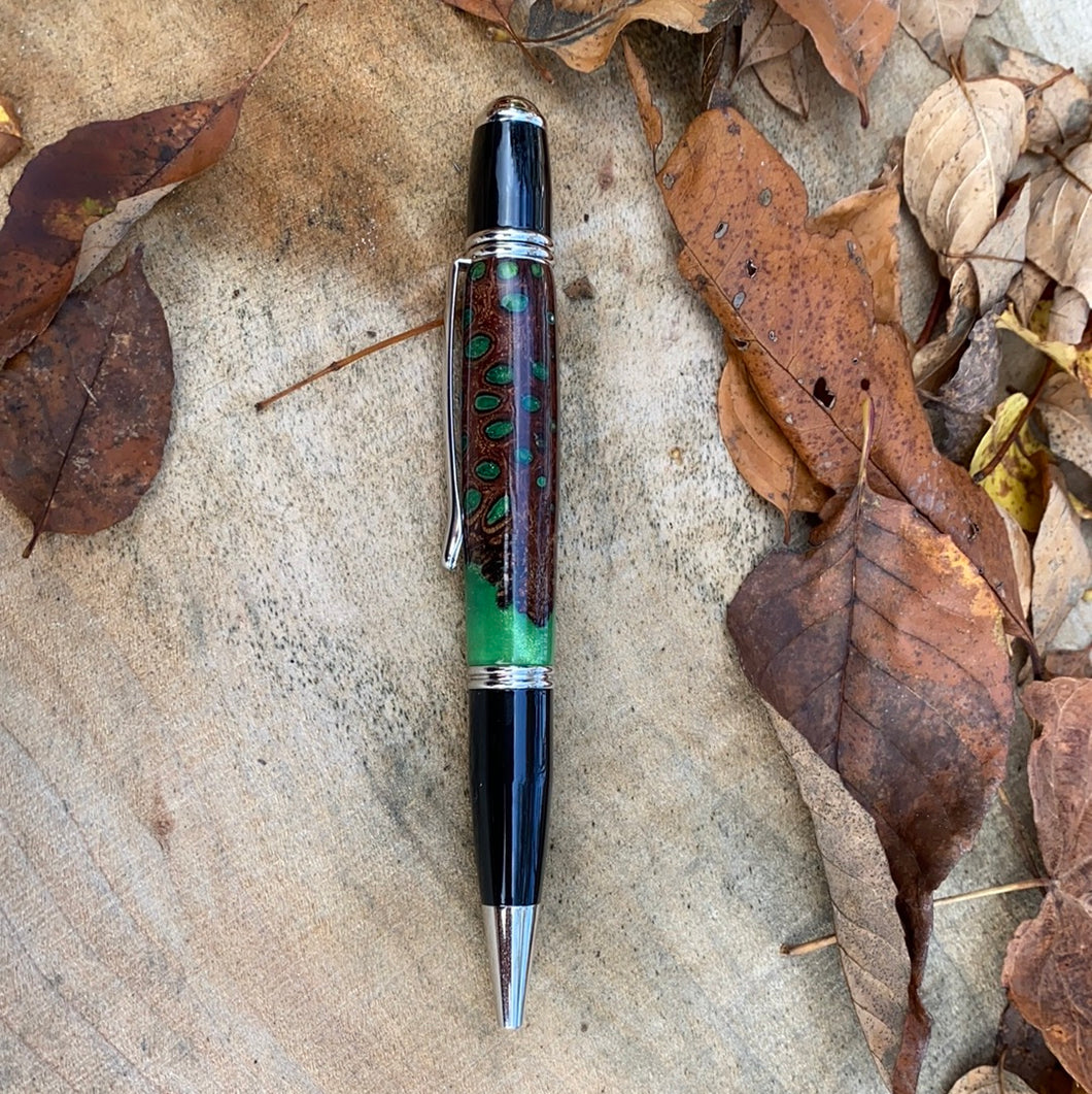 Twist rollerball pen - Handmade