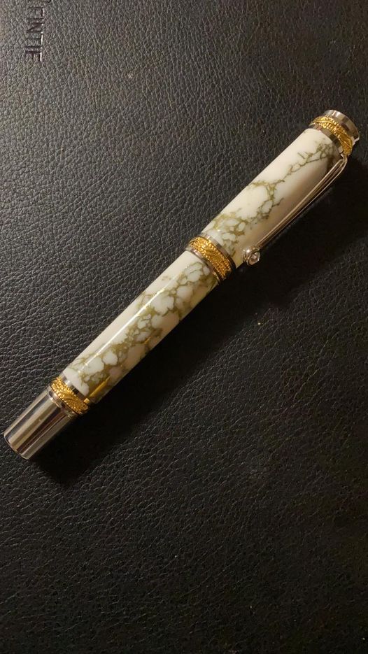 Majestic Rollerball Pen - Marble